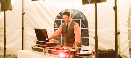 DJ Sean Lee Outdoor Show Setup